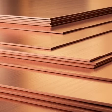 Лист медный 495-92. Медь м1. Размер 0,4