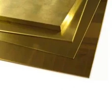 Латунная плита ГОСТ 2208 - 2007. Латунь Л63. Размер 10 Латунная плита ГОСТ 2208 - 2007. Латунь Л63. Размер 10